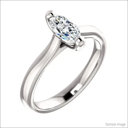 1 Carat Marquise Cut Diamond - H VS2 - 1.27ct - 210831