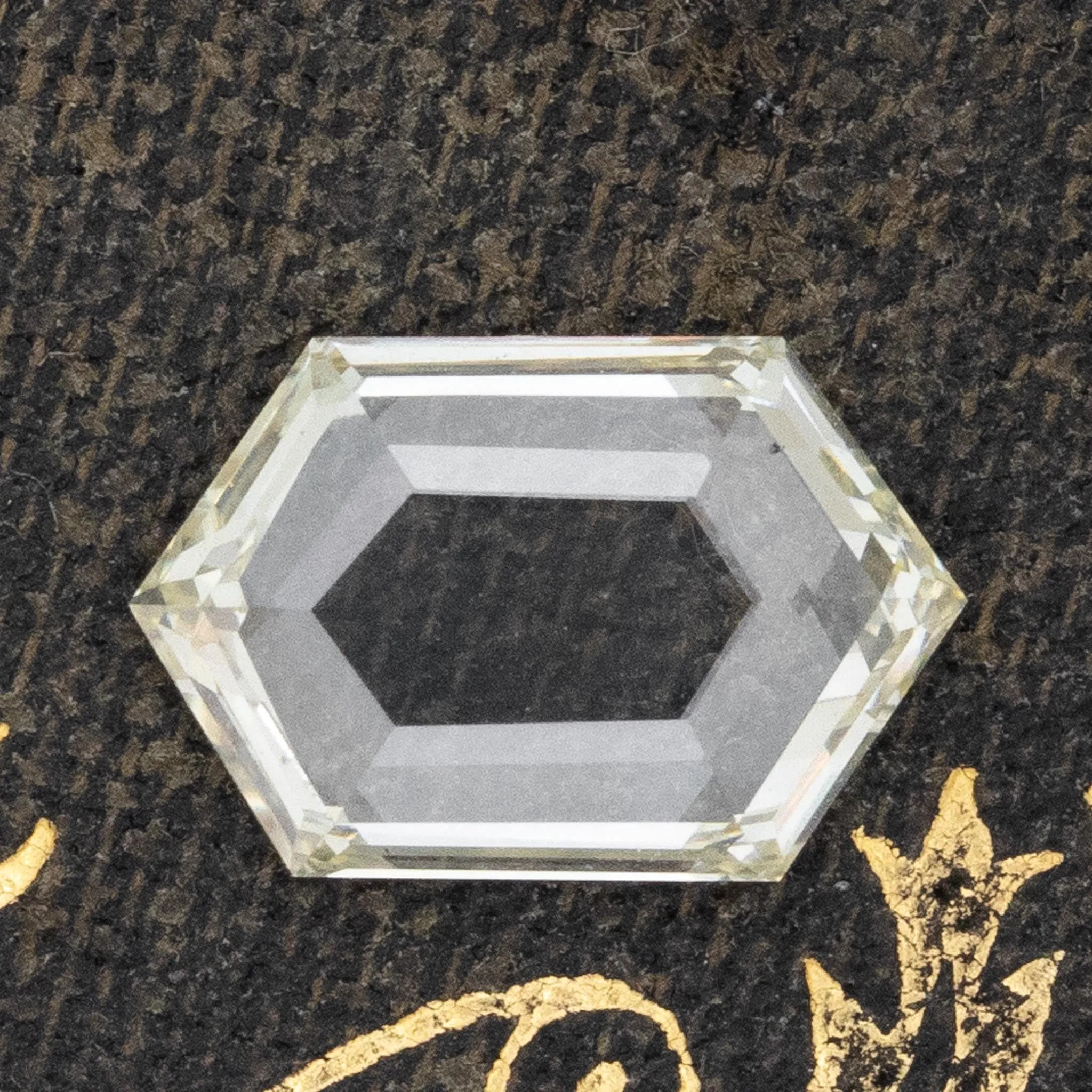 1.17ct Hexagonal Portrait Cut Diamond, GIA FLY VVS1