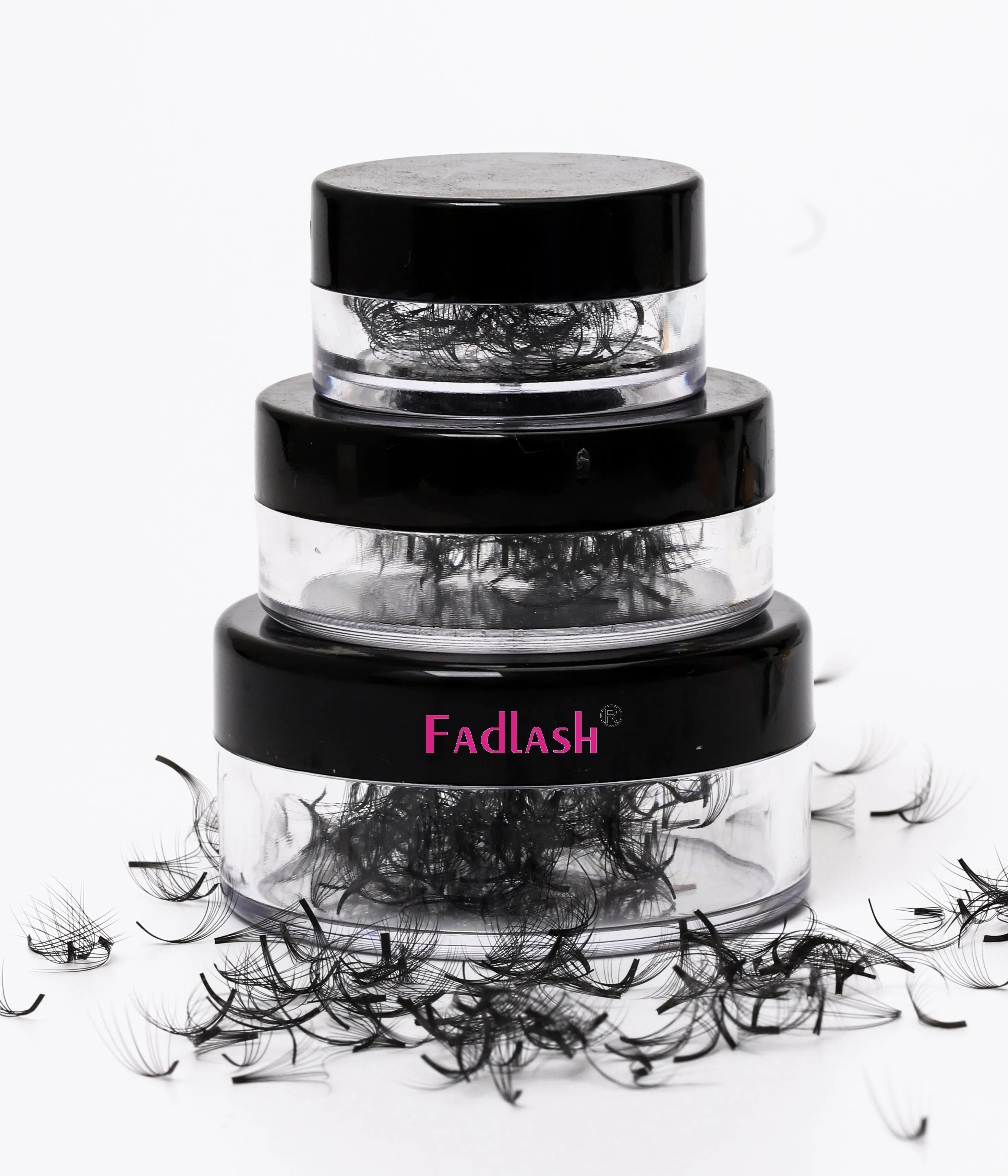 12D Handmade Loose Promade Fans Lashes -500 Fans