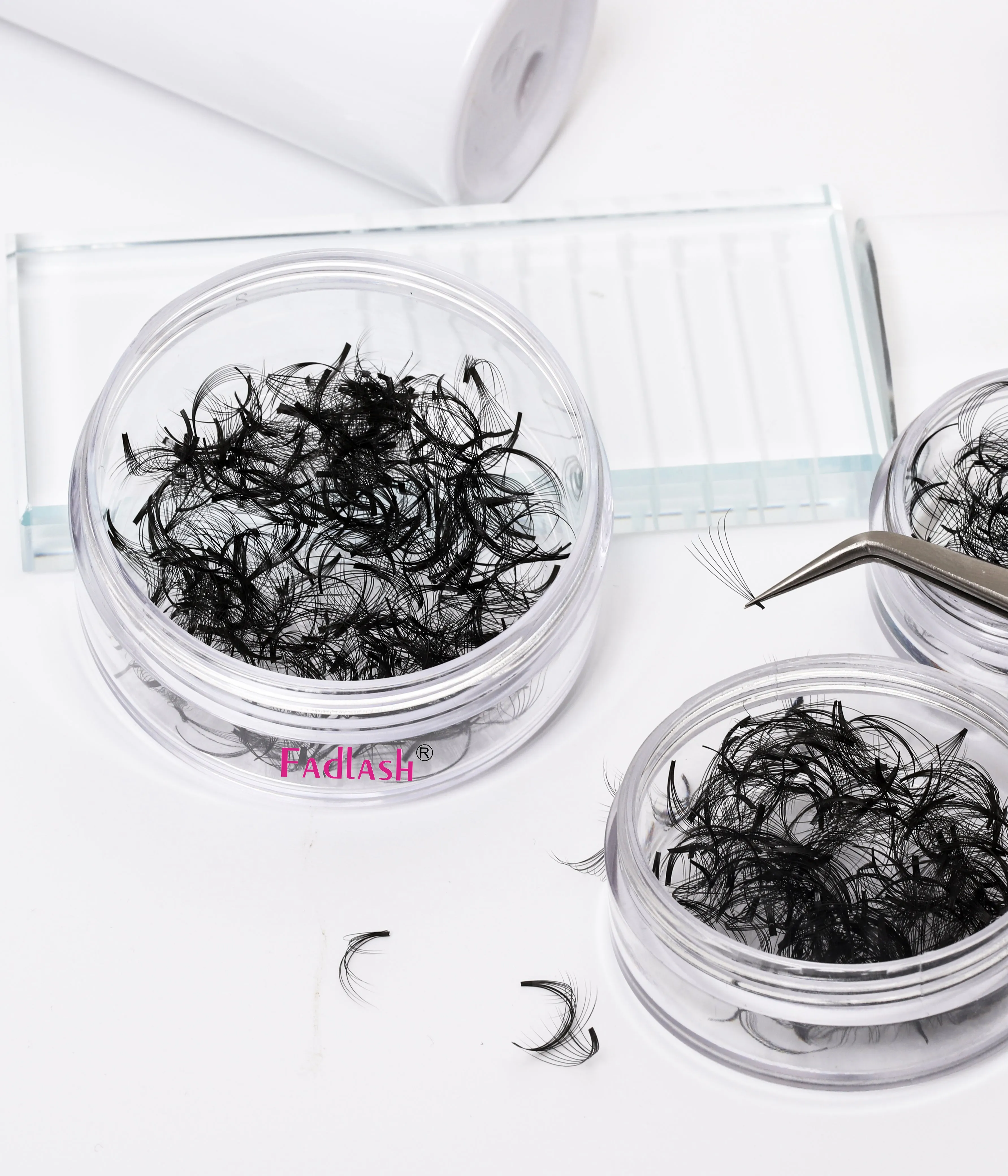 12D Handmade Loose Promade Fans Lashes -500 Fans