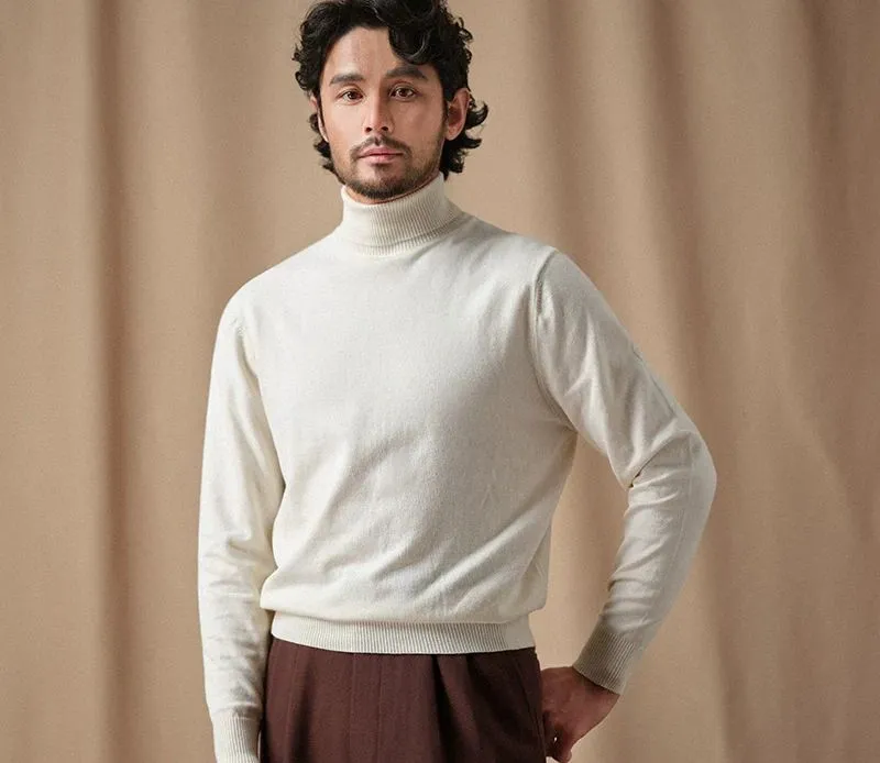 14-Needle Turtleneck Sweater