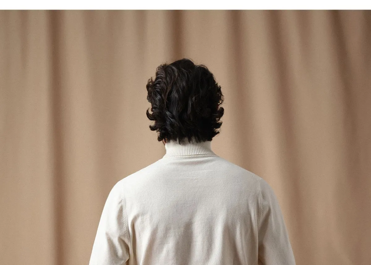 14-Needle Turtleneck Sweater
