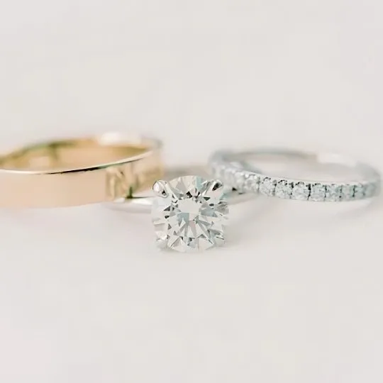 1.5 Carat Round Cut Diamond - F VS2 - 1.61ct - 223532