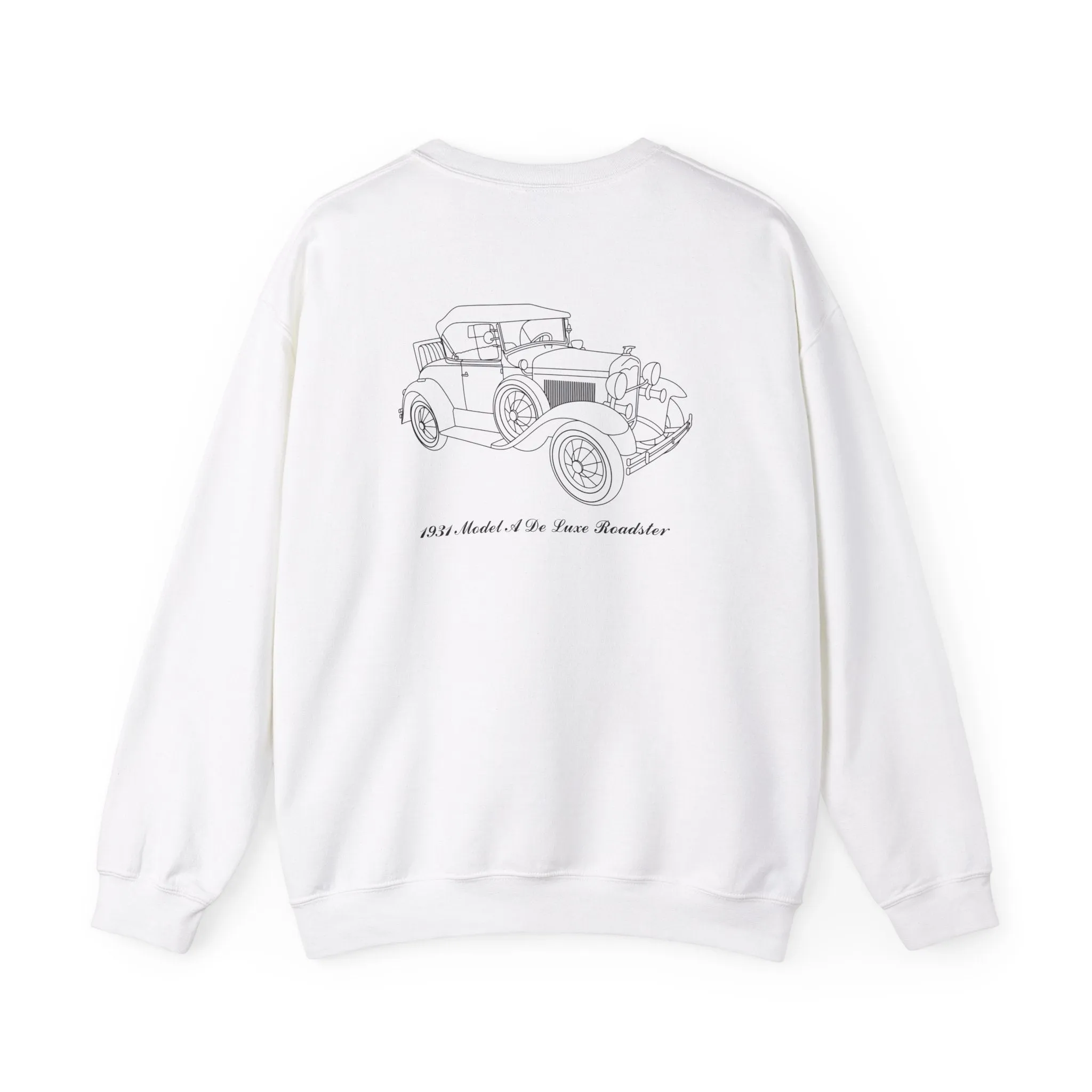 1931 De Luxe Roadster Crewneck Sweatshirt - R Brichacek
