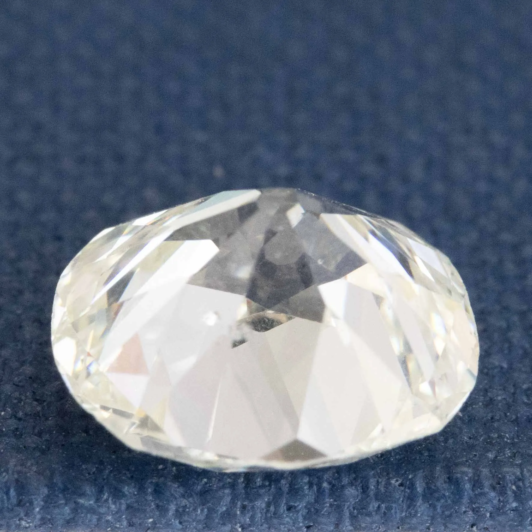 2.49ct Elongated Old Mine Cut Diamond, GIA K SI1