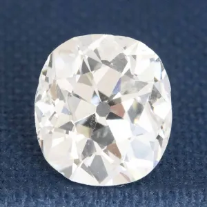 2.49ct Elongated Old Mine Cut Diamond, GIA K SI1