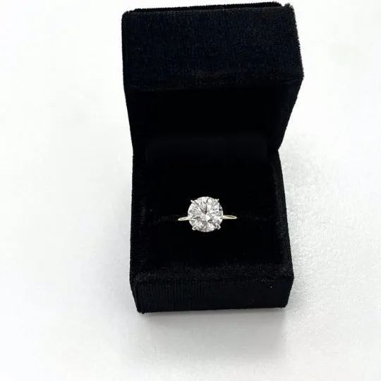 3/4 Carat Round Cut Diamond - M VS1 - 0.72ct - 214257