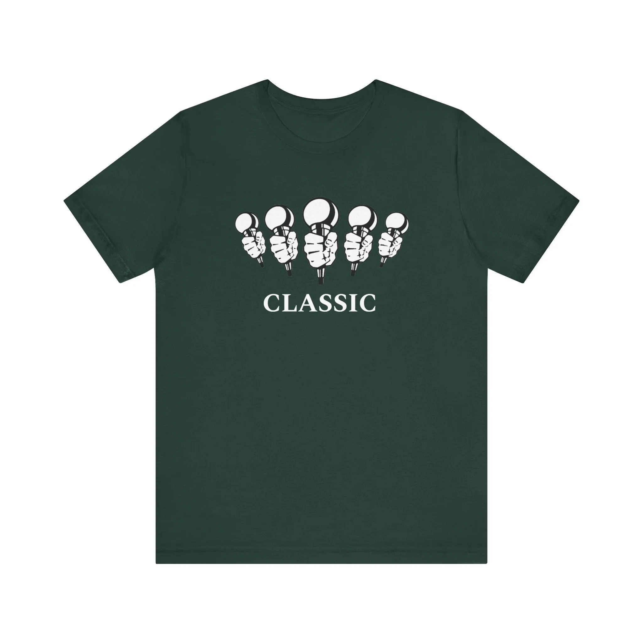 5 Mics/Classic: Unisex Jersey Short Sleeve Tee