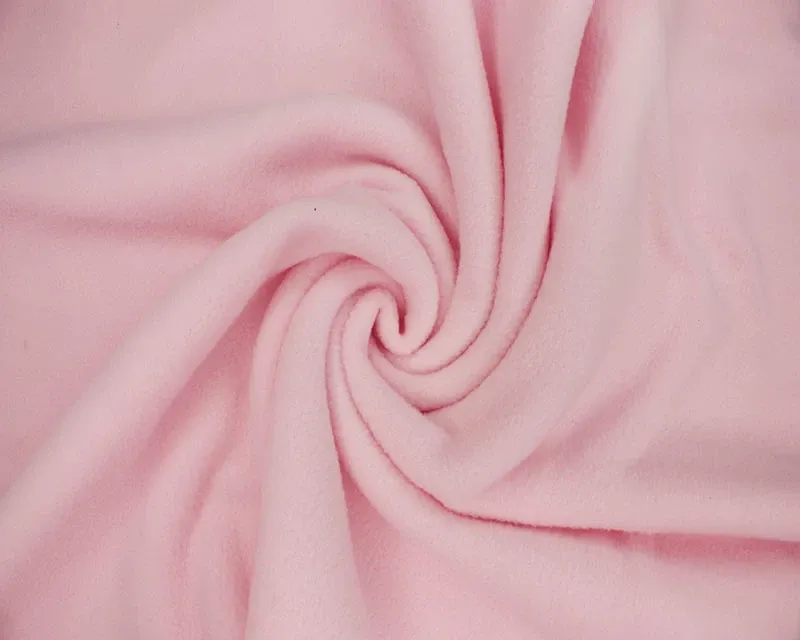 50CM BABY PINK REMNANT ANTI PILL POLAR FLEECE