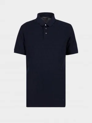 6R1F87 1JGYZ 09N6 NAVY/ TRIANGLE ARMANI POLO