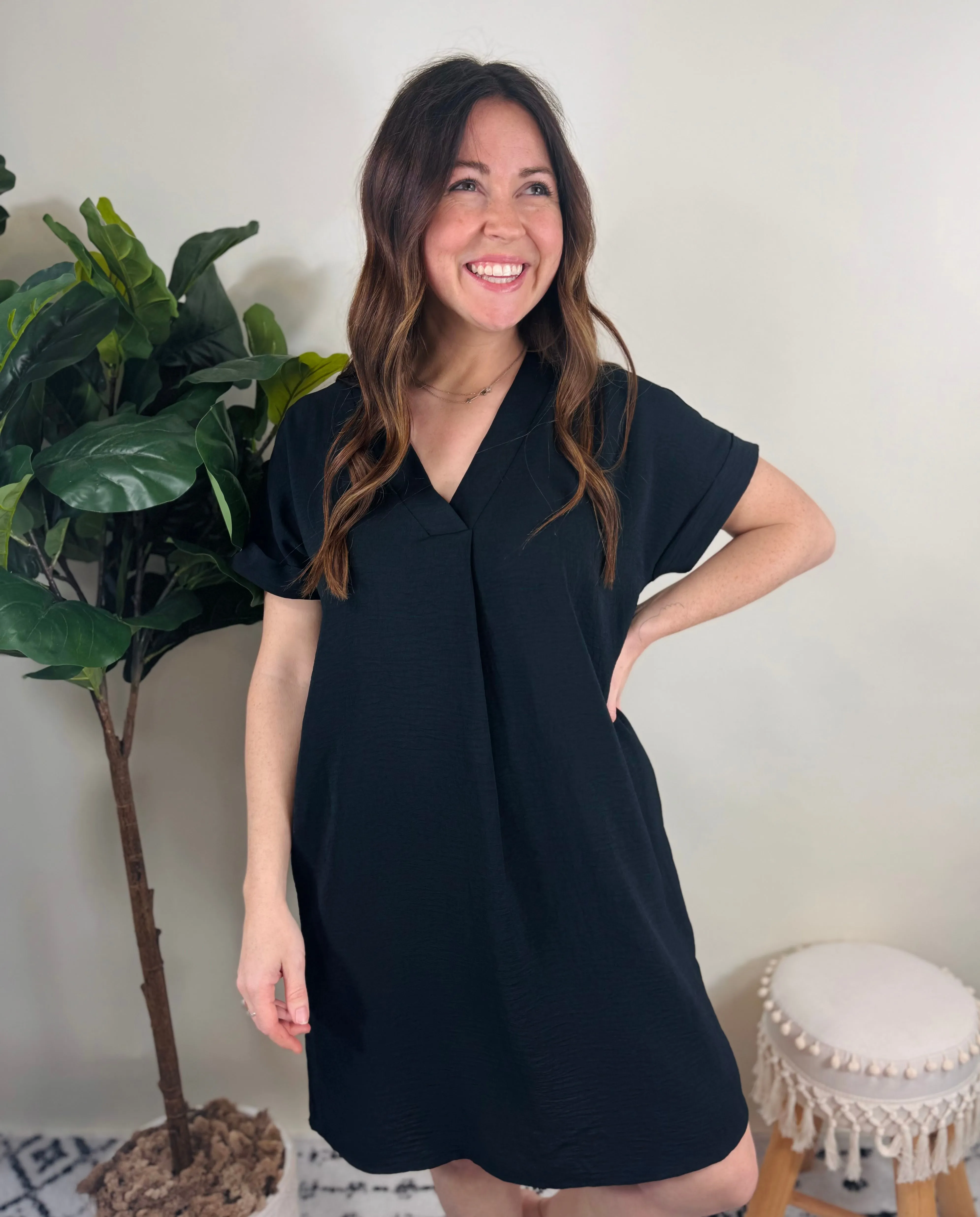 A Touch Of Black Dress