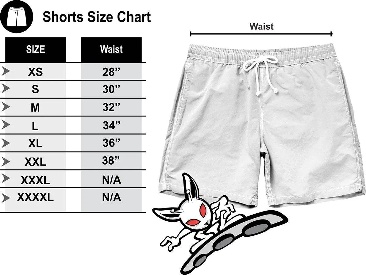 Abstract Splatter Shorts