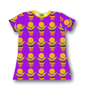 Adult's Sun Flower Short Sleeve Shirt