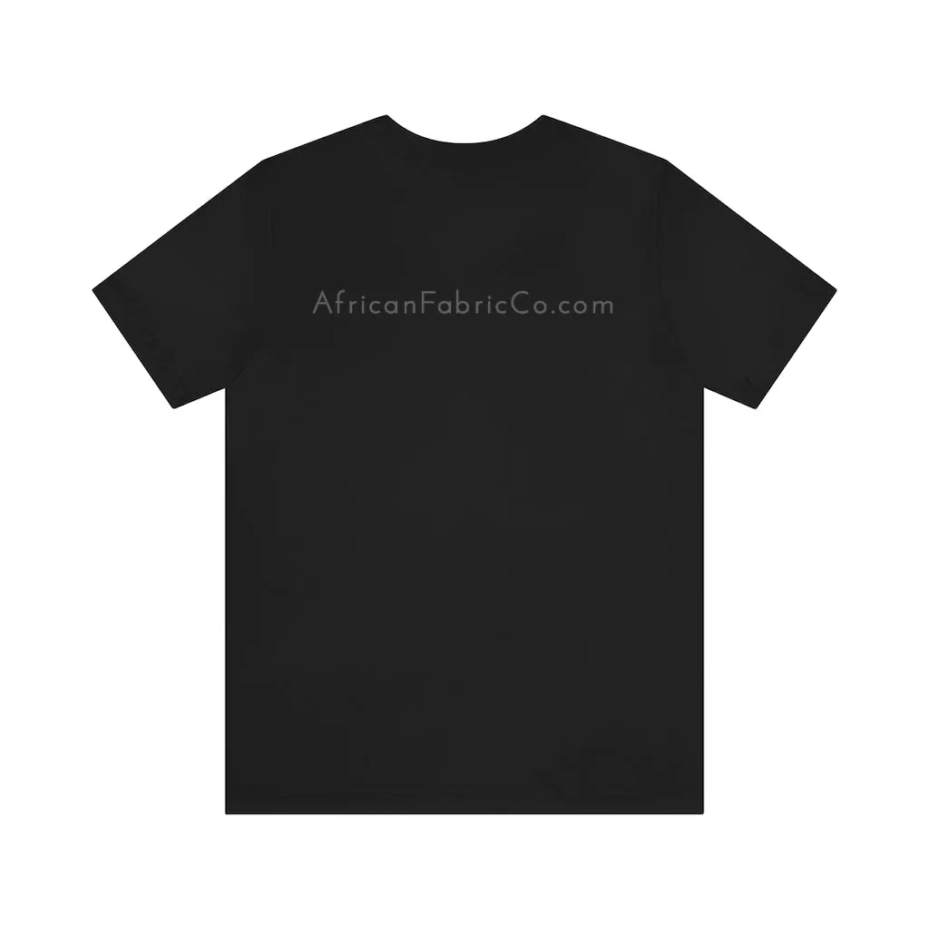 African Fabric Co. Tri-Color Short Sleeve Unisex Tee