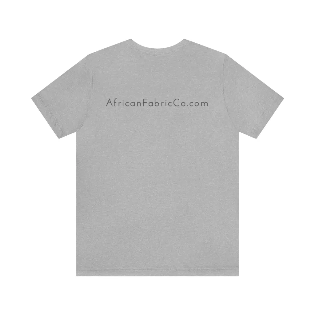 African Fabric Co. Tri-Color Short Sleeve Unisex Tee