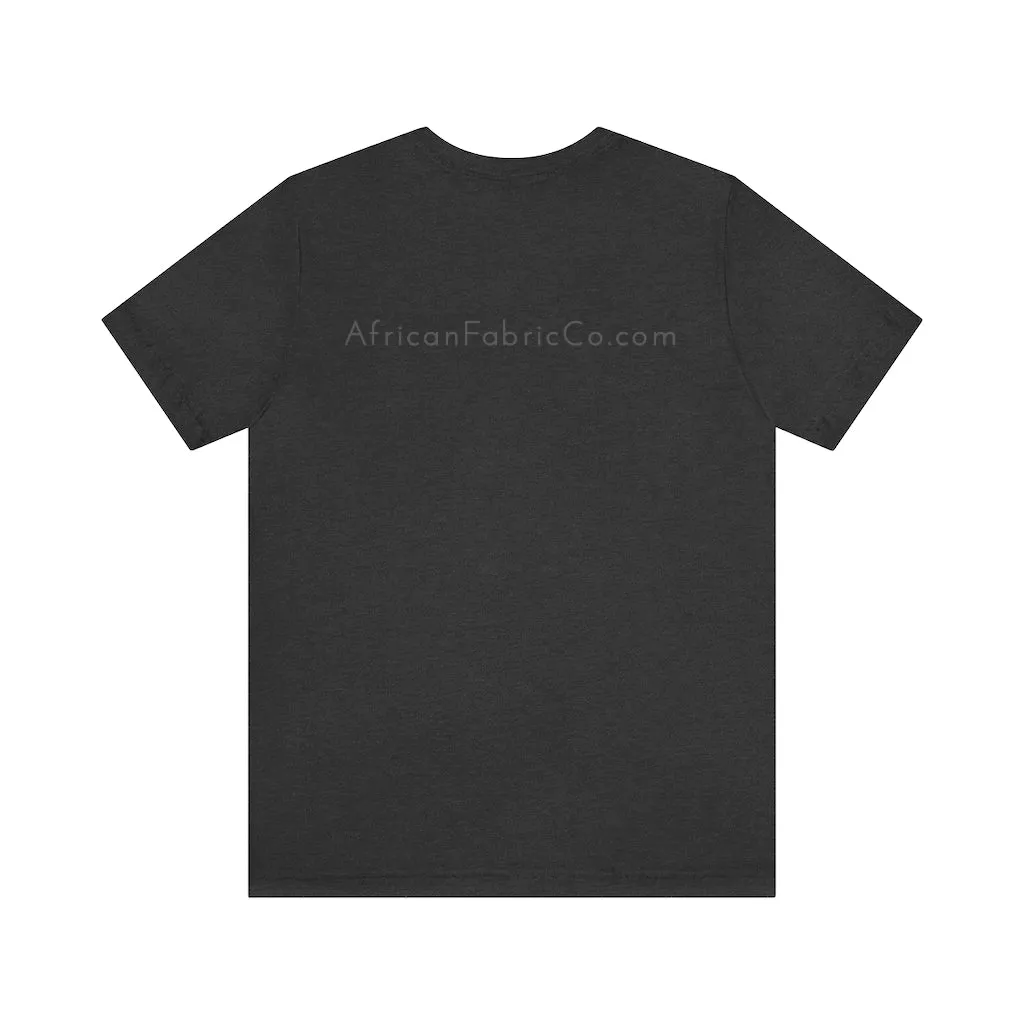 African Fabric Co. Tri-Color Short Sleeve Unisex Tee