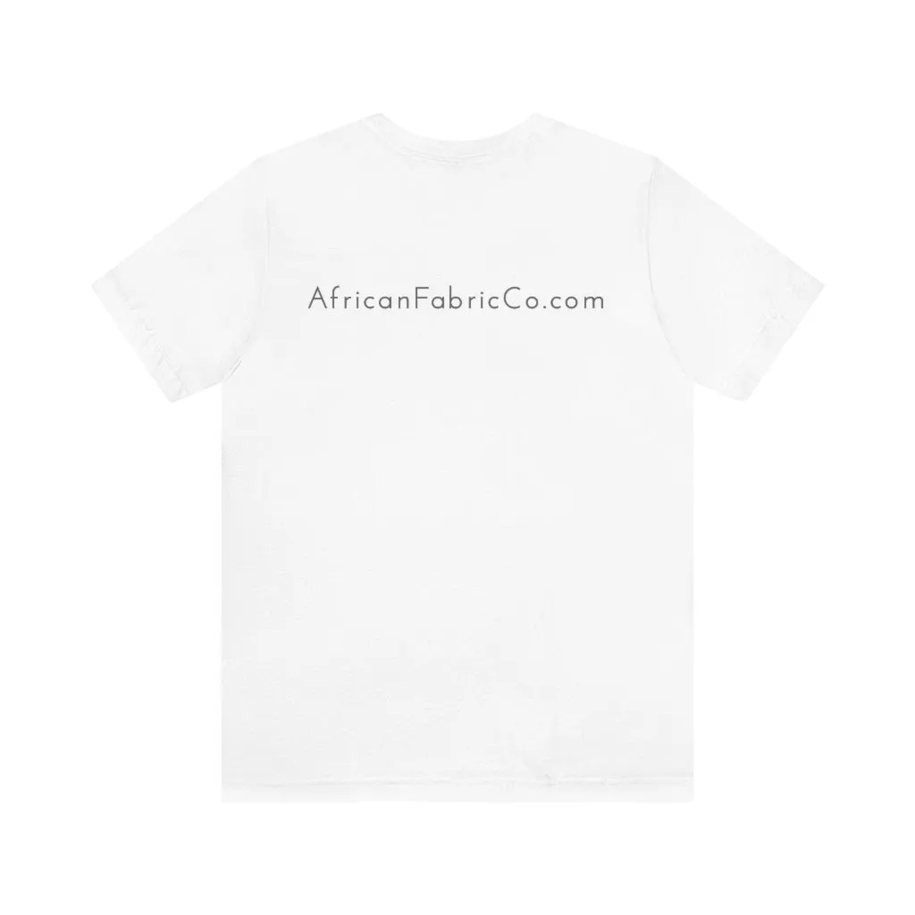African Fabric Co. Tri-Color Short Sleeve Unisex Tee