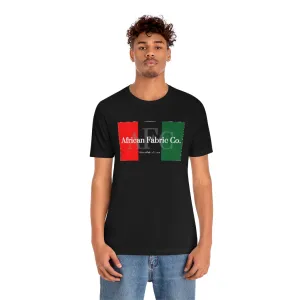 African Fabric Co. Tri-Color Short Sleeve Unisex Tee