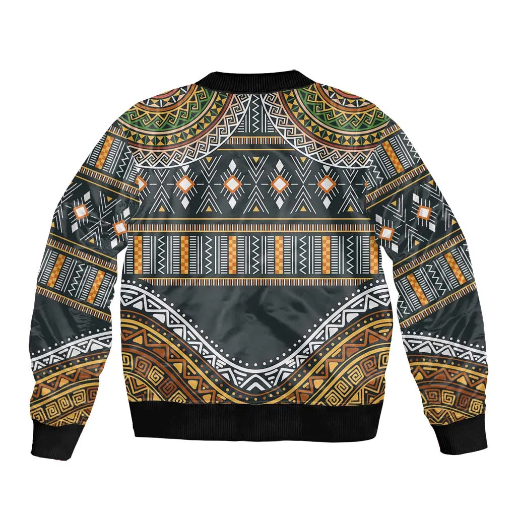 Afro Ethnic Native Pattern Bomber Jacket LT9