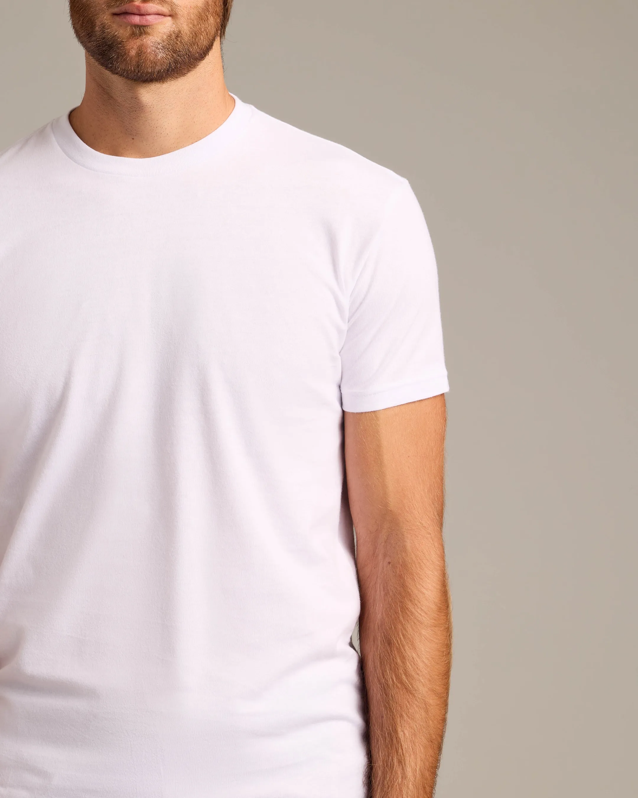 All White Crew 2-Pack