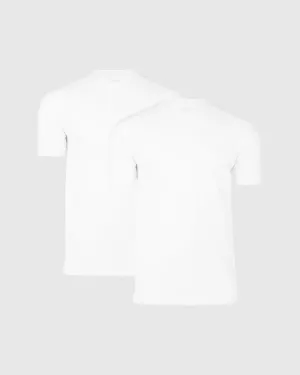 All White Crew 2-Pack