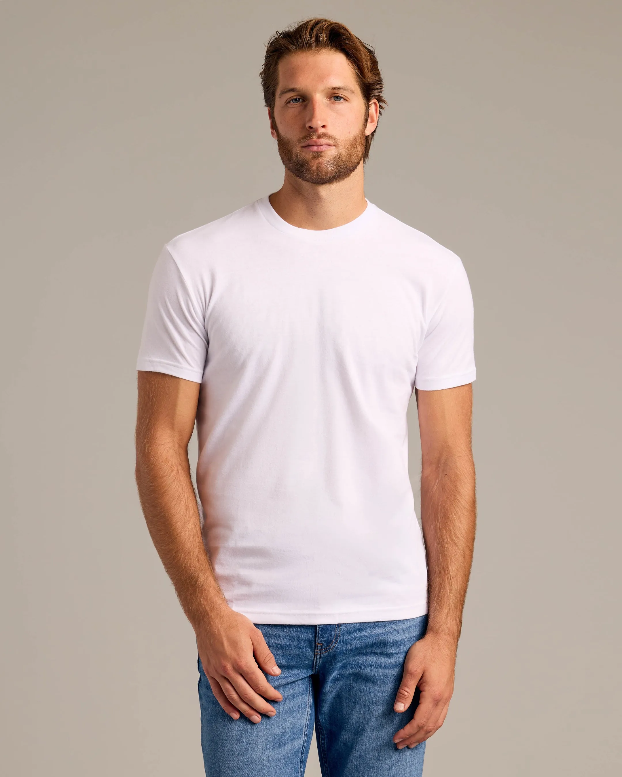 All White Crew 2-Pack