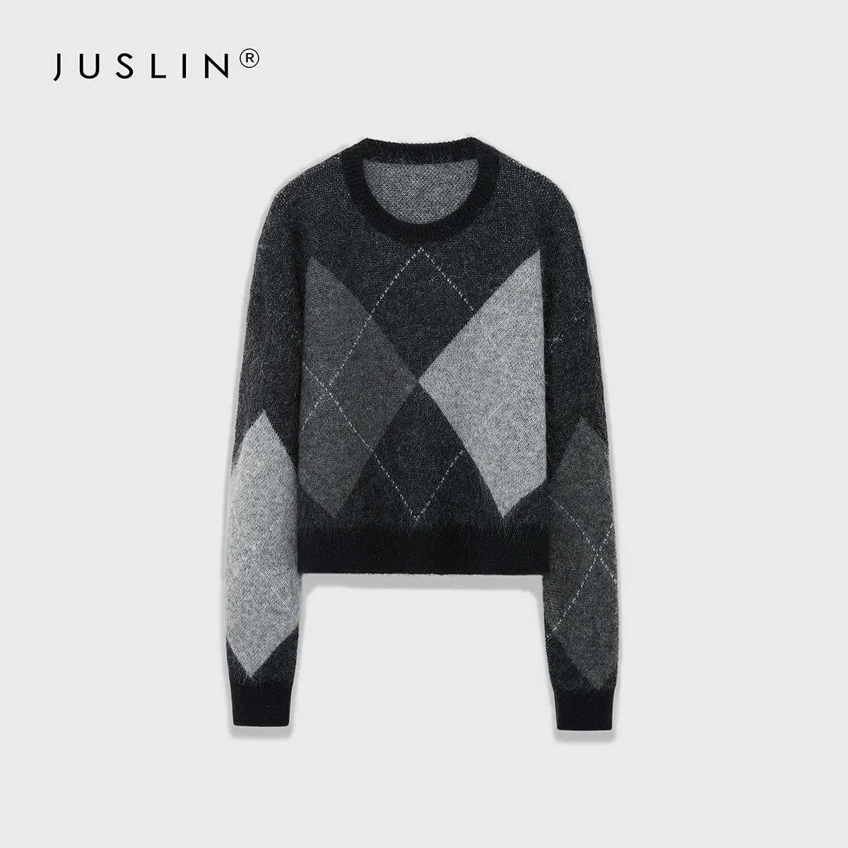 Alpaca Argyle Sweater