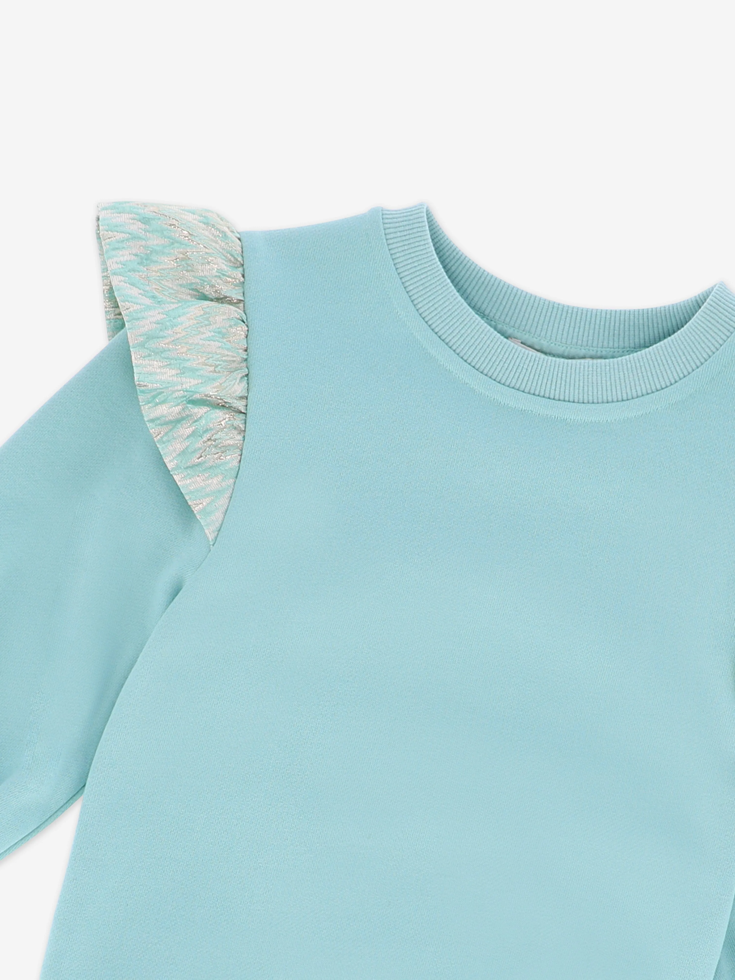 Angels Face Girls Posh Sweatshirt in Blue