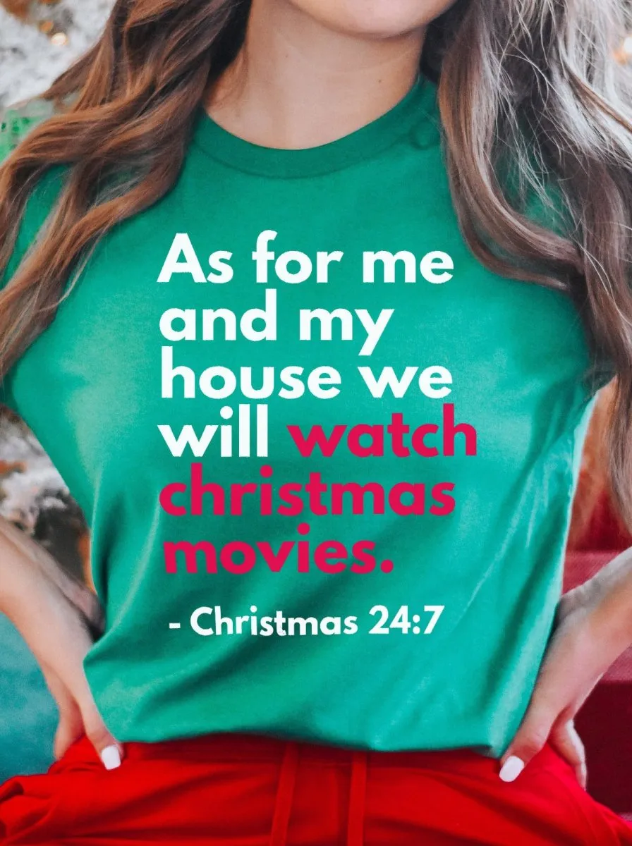 As For Me and My House (Christmas Edition)| Seasonal T-Shirt | Ruby’s Rubbish®
