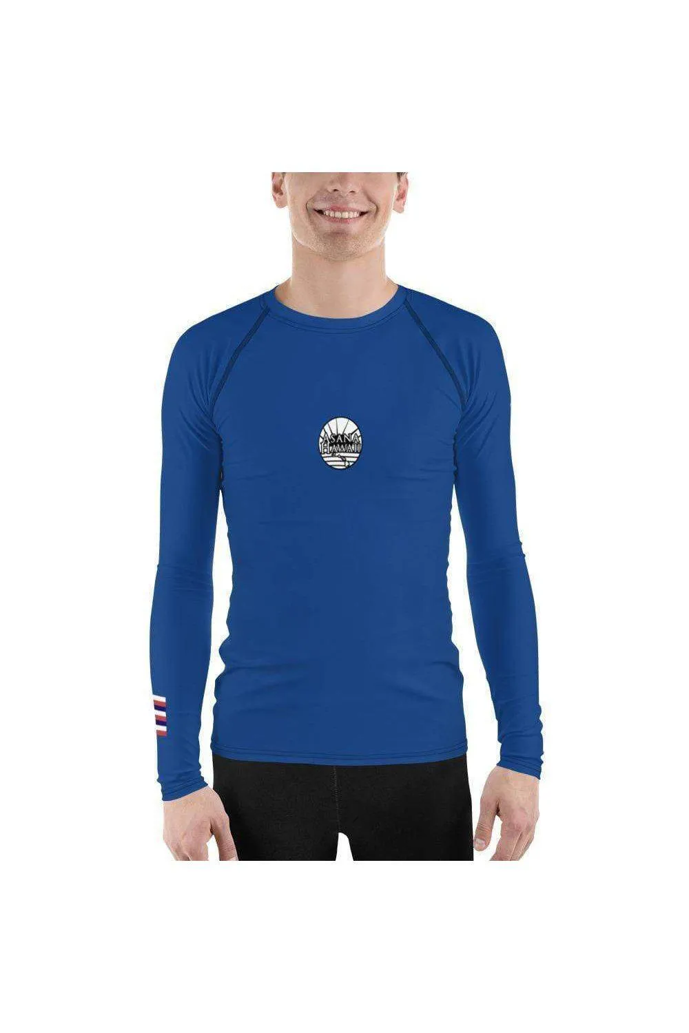 Asana Hawaii Hilo Canoes Men's Rash Guard