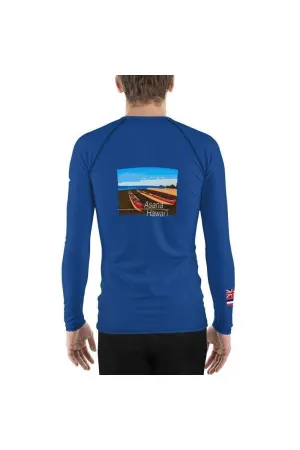Asana Hawaii Hilo Canoes Men's Rash Guard
