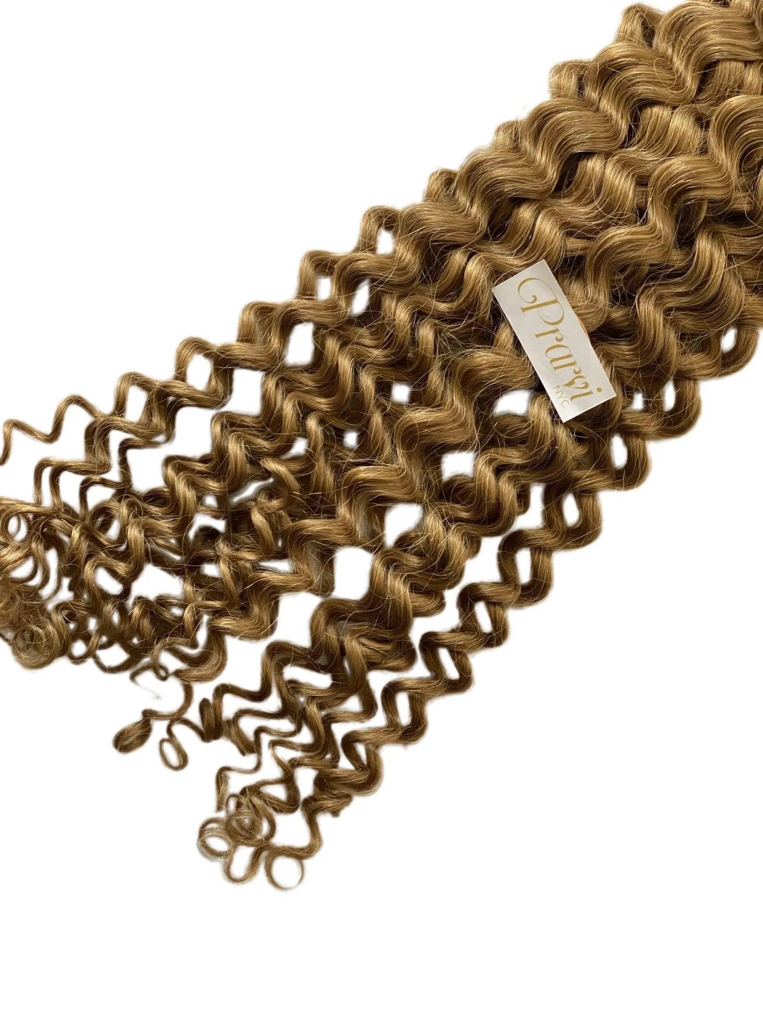 Ash Blonde Loose Curl Weft