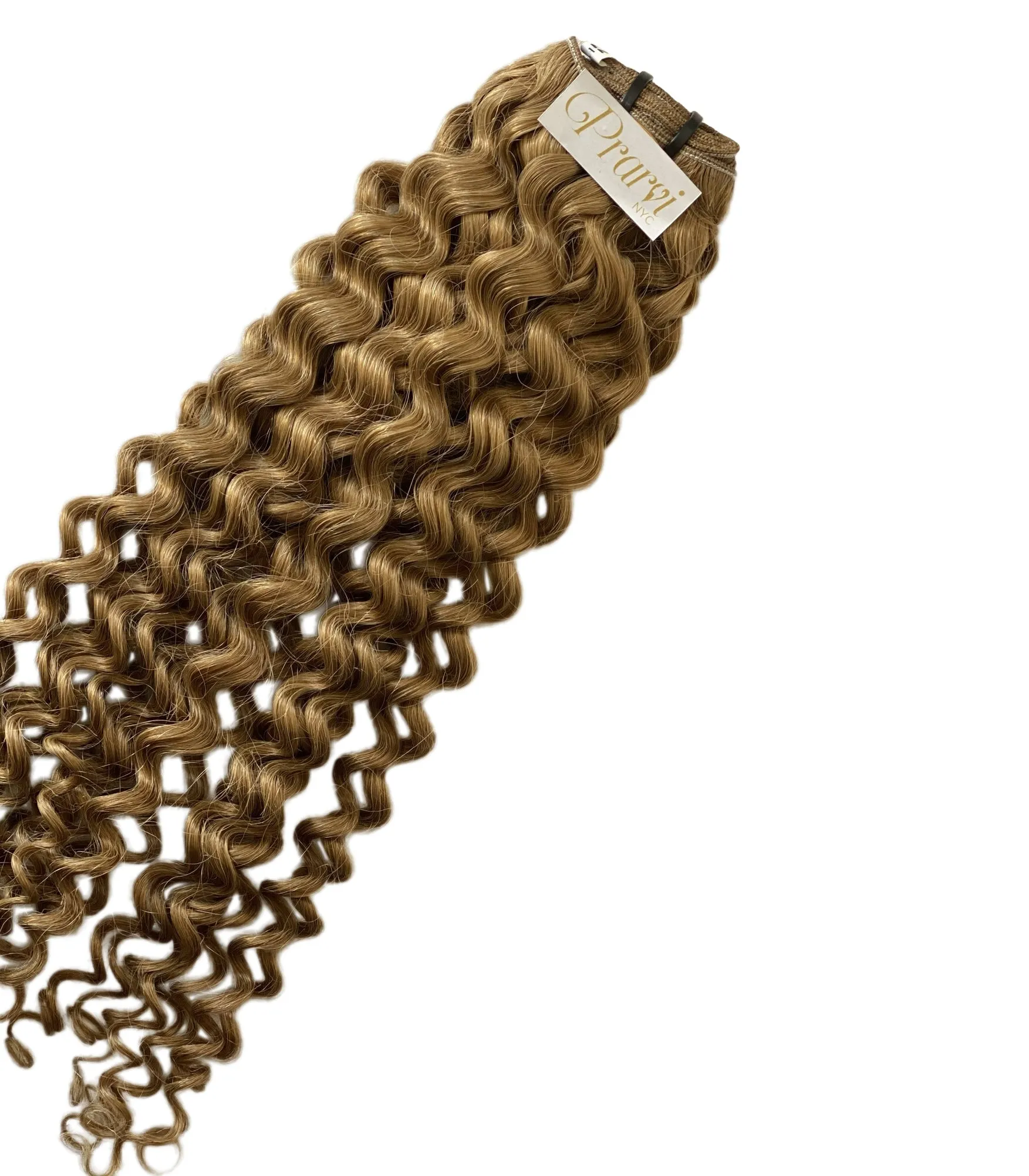 Ash Blonde Loose Curl Weft