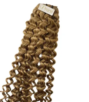 Ash Blonde Loose Curl Weft