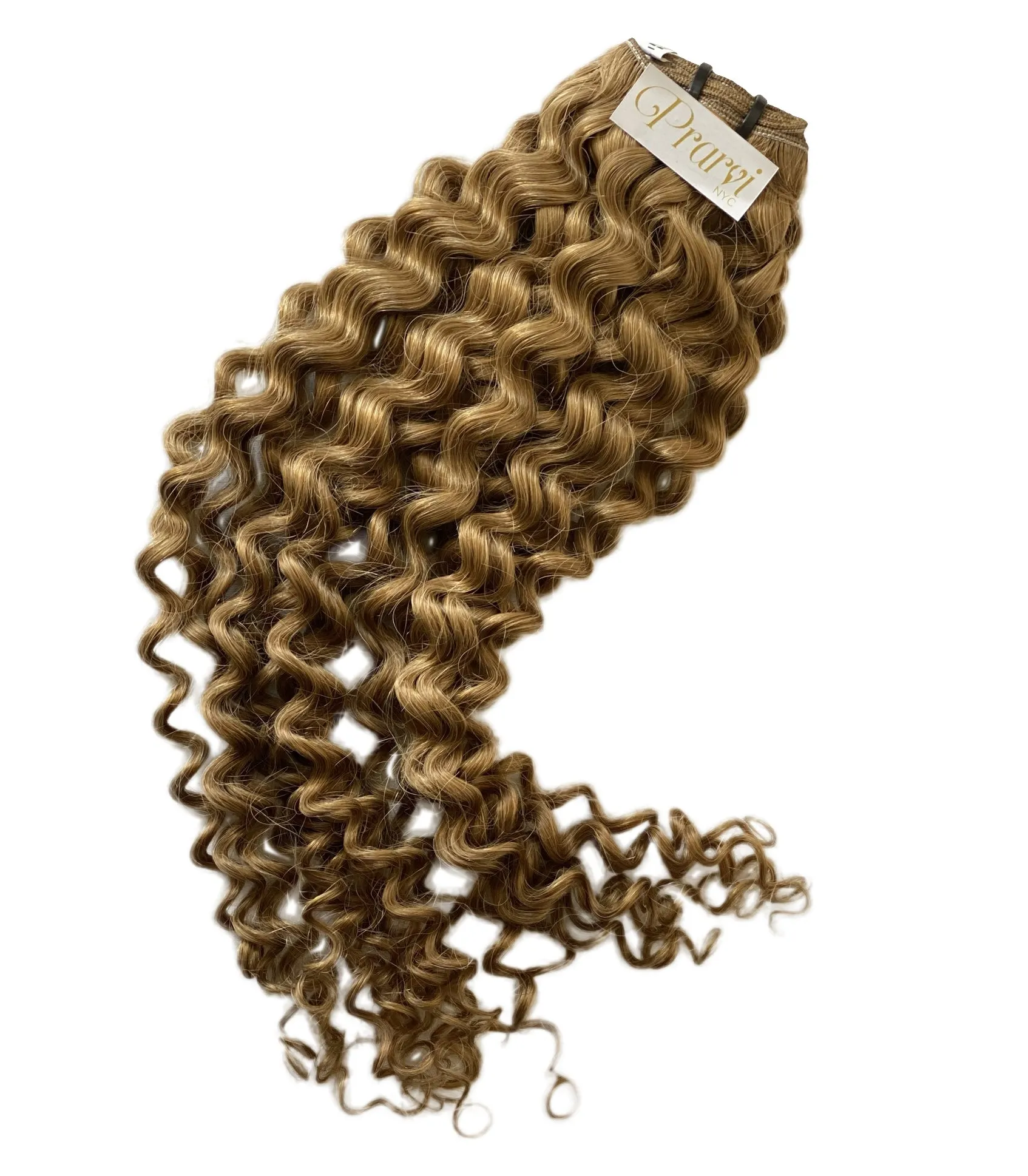 Ash Blonde Loose Curl Weft