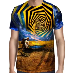Astronaut Yellow Portal T-Shirt