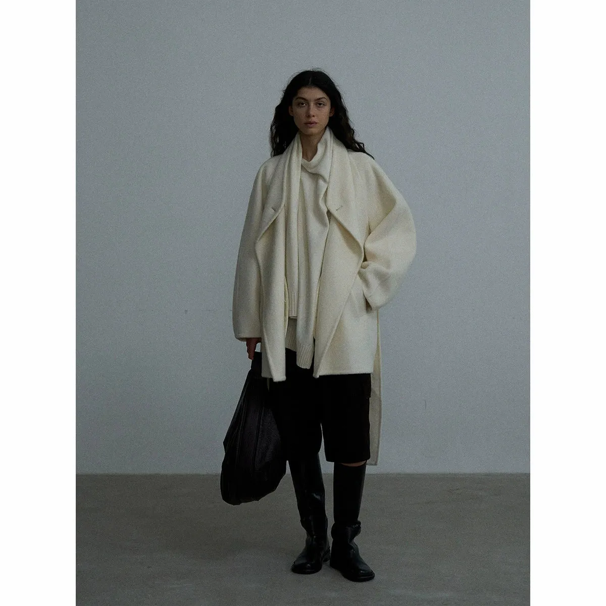 Asymmetrical Draped Sweater