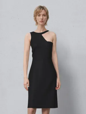 Asymmetrical One Shoulder Skinny-Fit Dresses