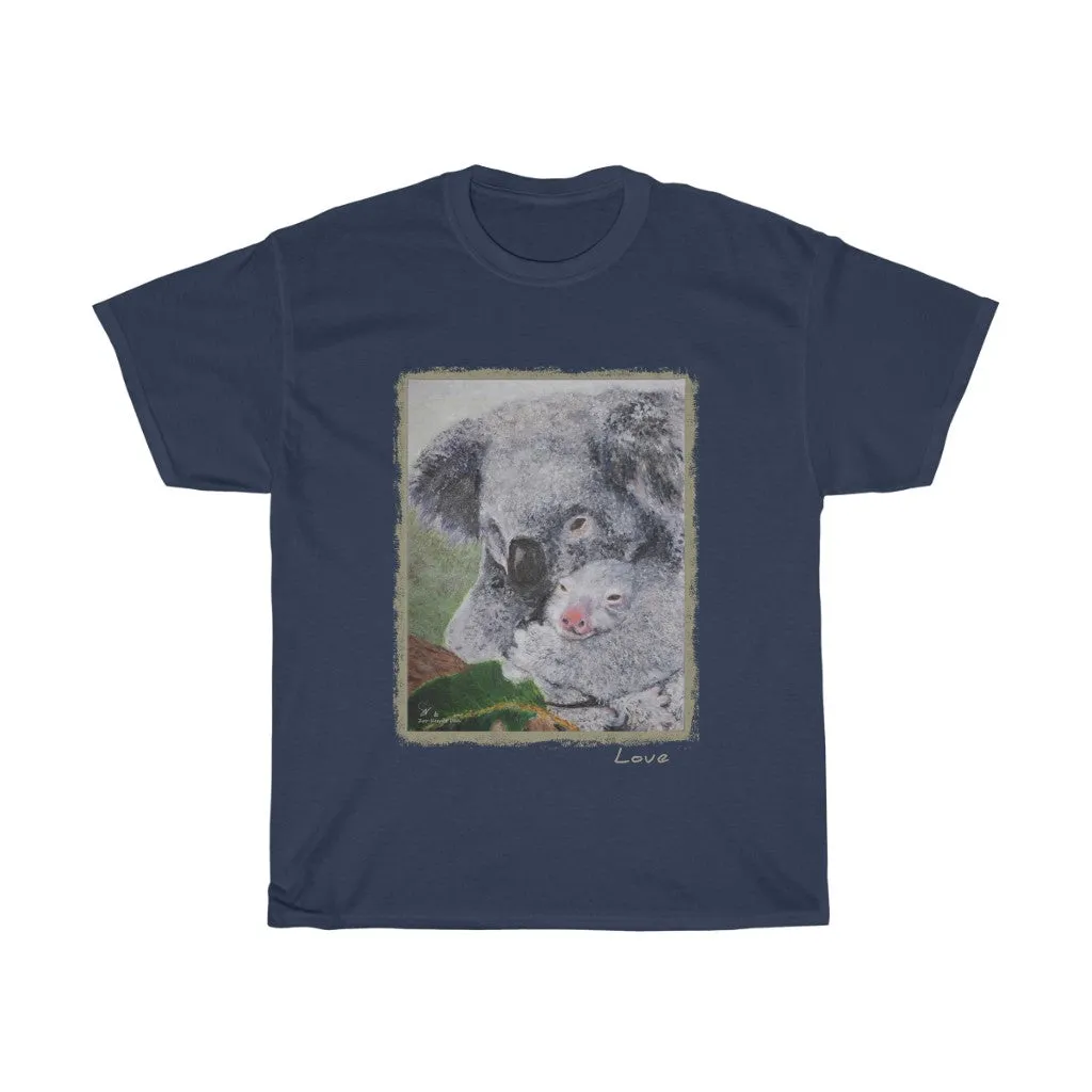 Australia Print - Koala Unisex Fine Art Tee