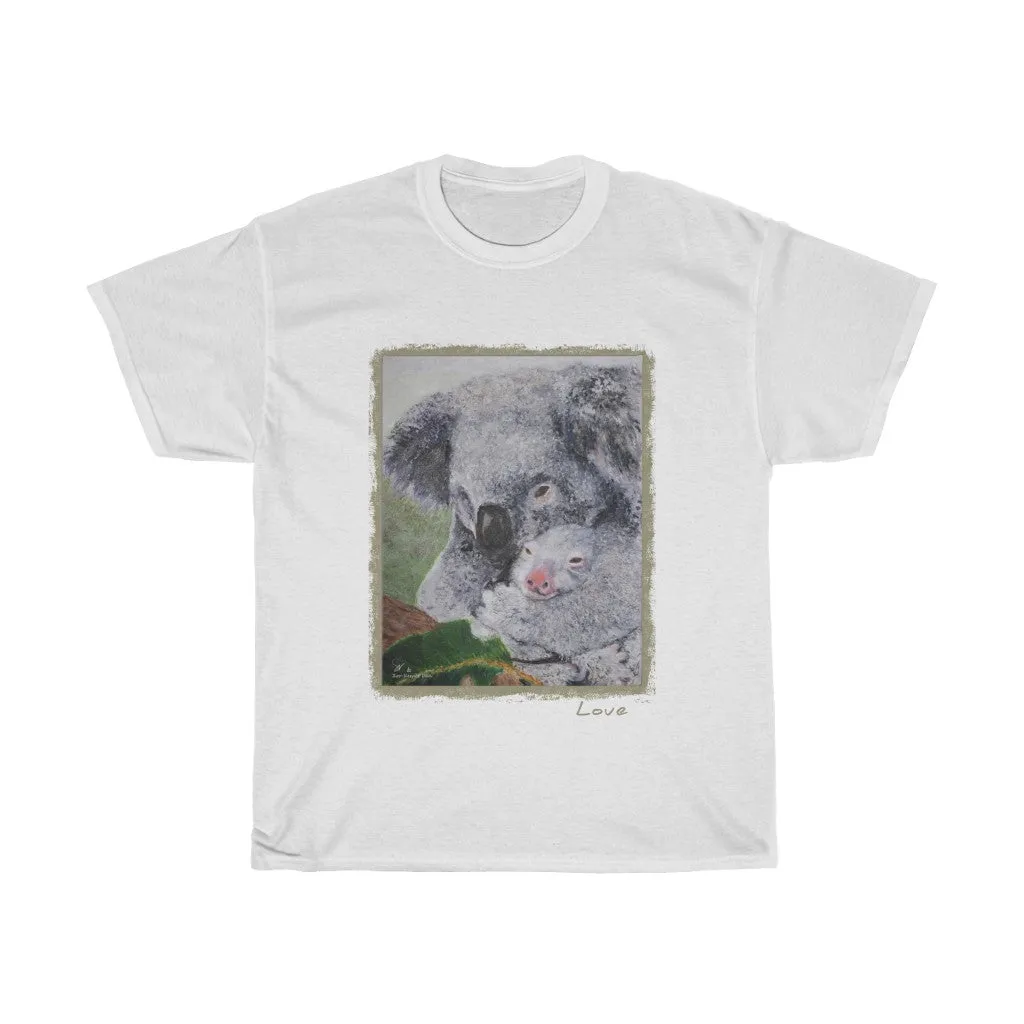 Australia Print - Koala Unisex Fine Art Tee