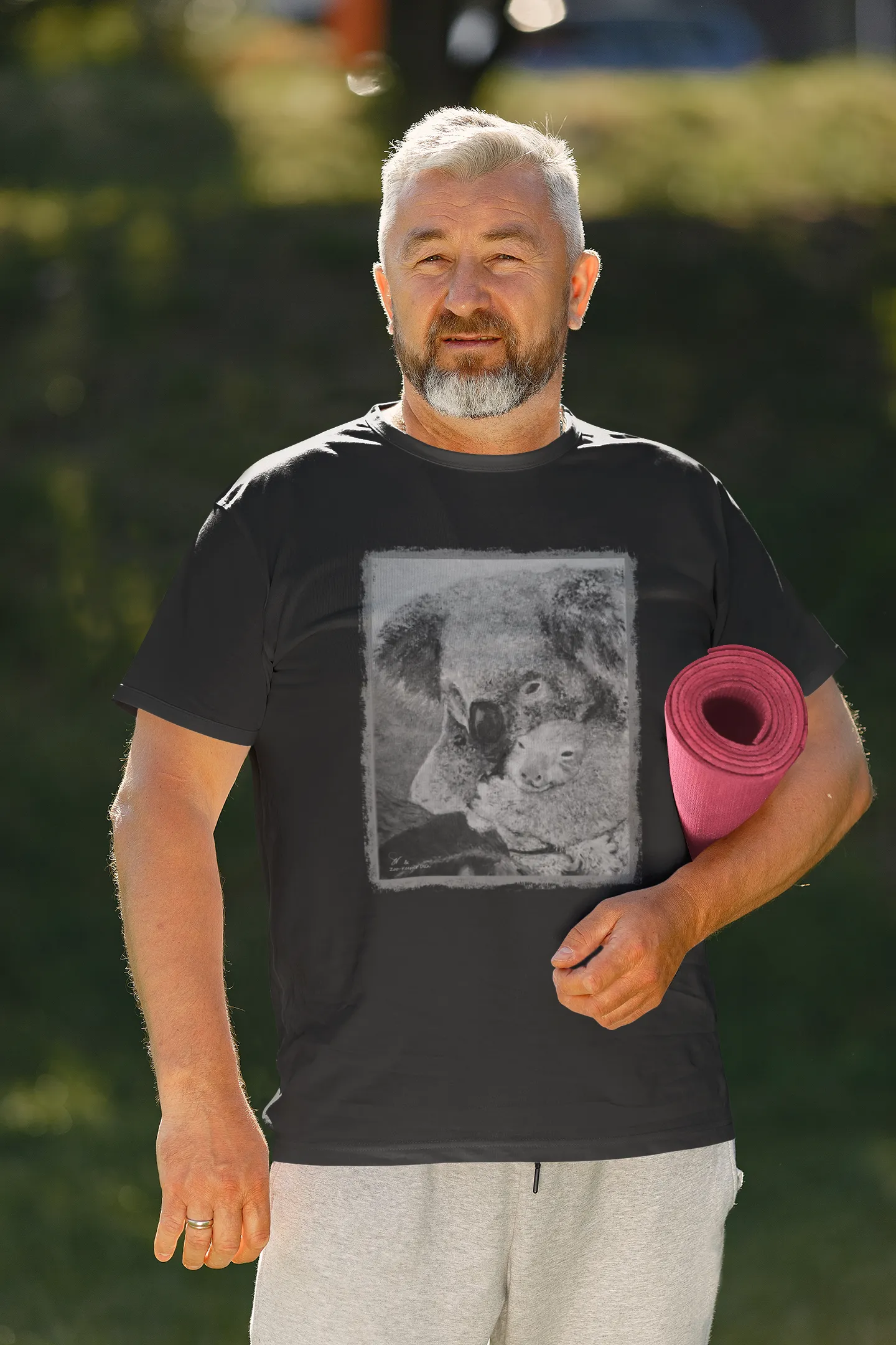 Australia Print - Koala Unisex Fine Art Tee