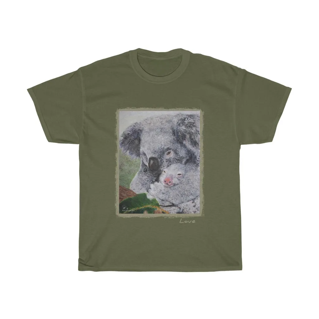 Australia Print - Koala Unisex Fine Art Tee