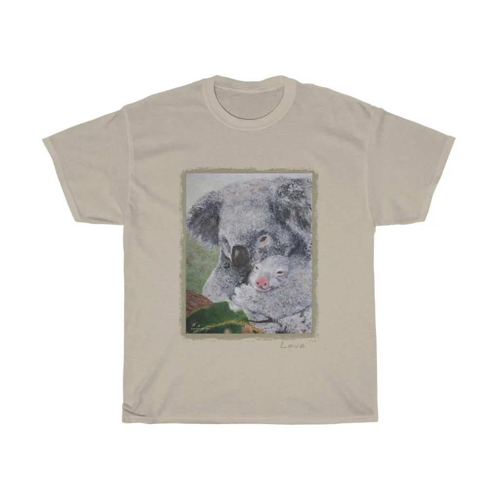 Australia Print - Koala Unisex Fine Art Tee