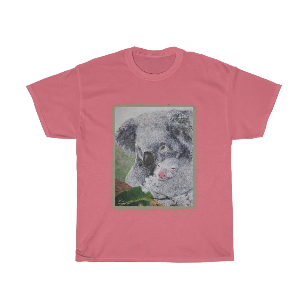 Australia Print - Koala Unisex Fine Art Tee