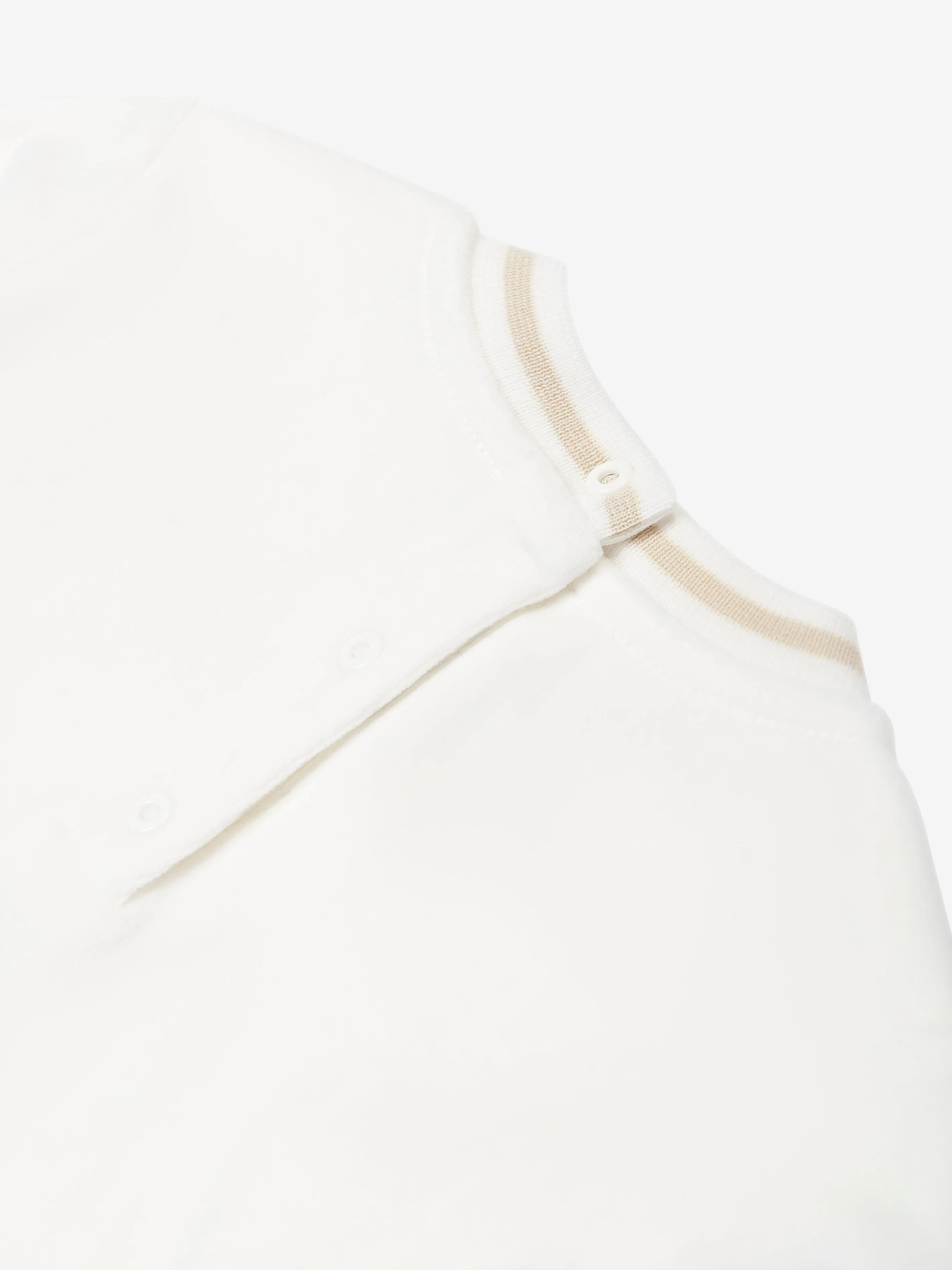 Baby Bear Chenille Sweatshirt in White