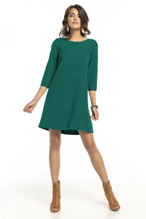 Back Pleat Daydress with Loose Fit