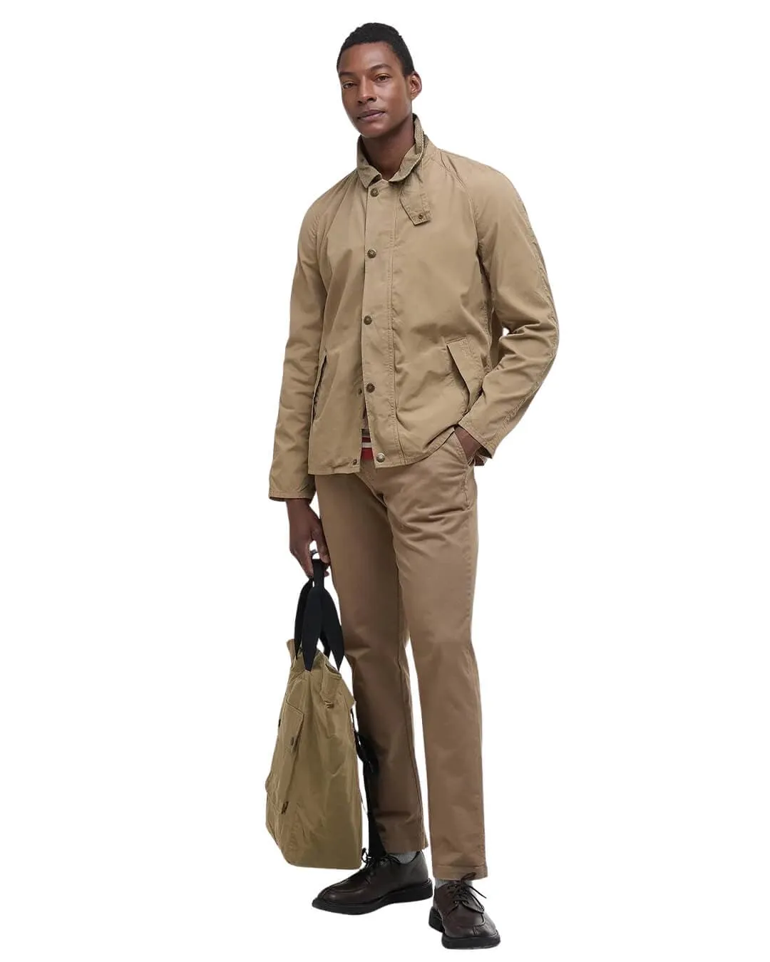 Barbour's classic waxed jackets Sand