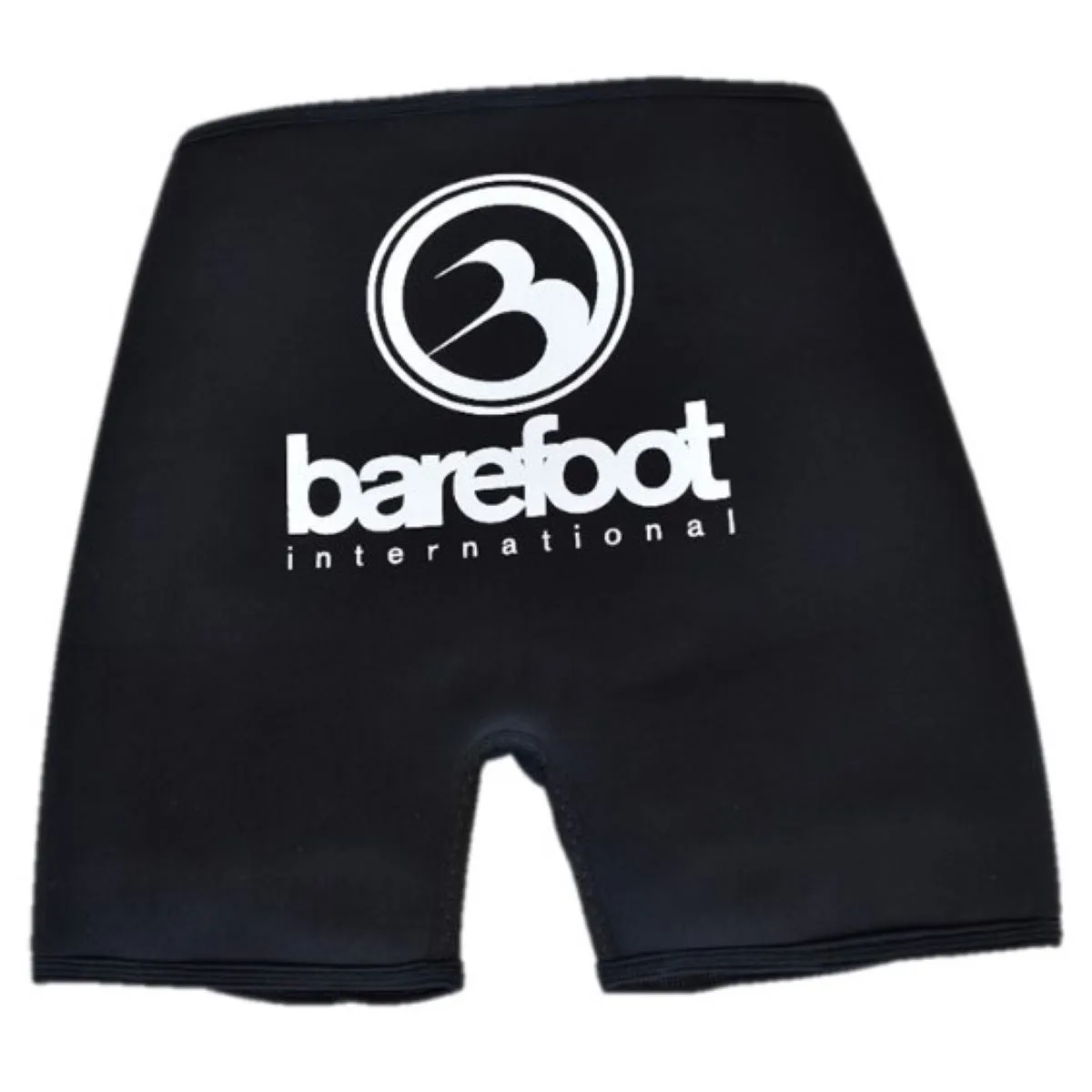 Barefoot Intl Wetsuit Shorts Black W/ White Logo