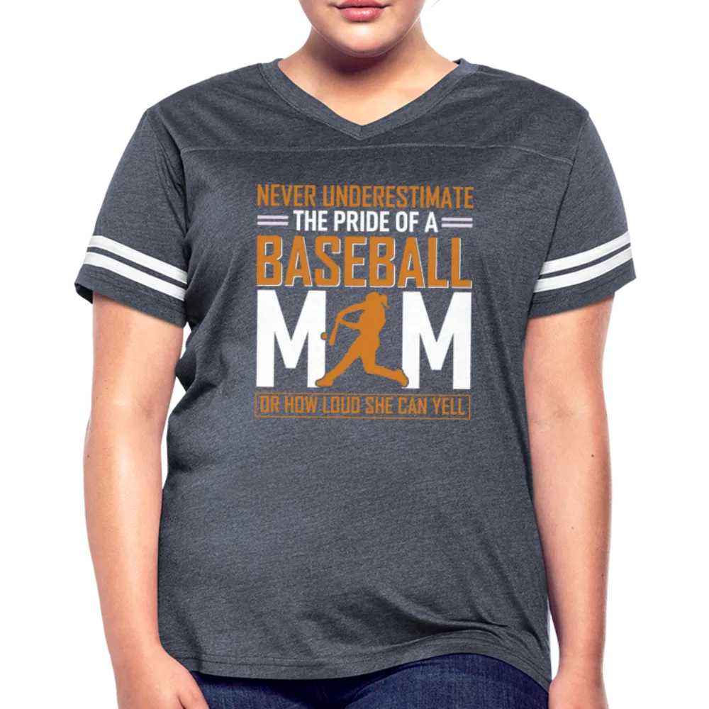 BASEBALL MOM Women’s Vintage Sport T-Shirt