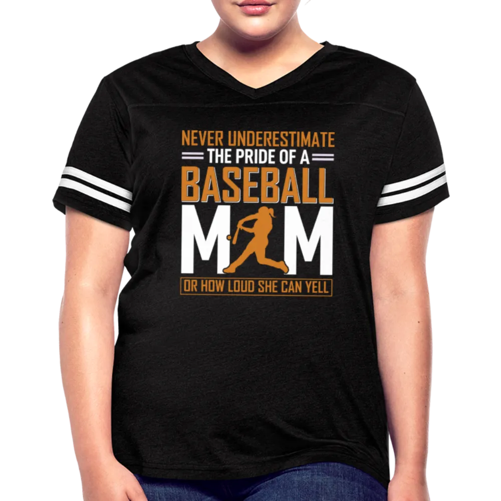 BASEBALL MOM Women’s Vintage Sport T-Shirt